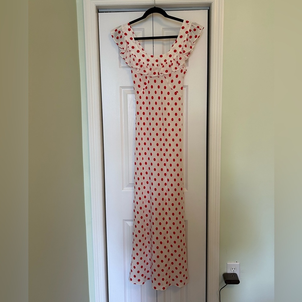 Realisation Par Red Polka Dot Dress